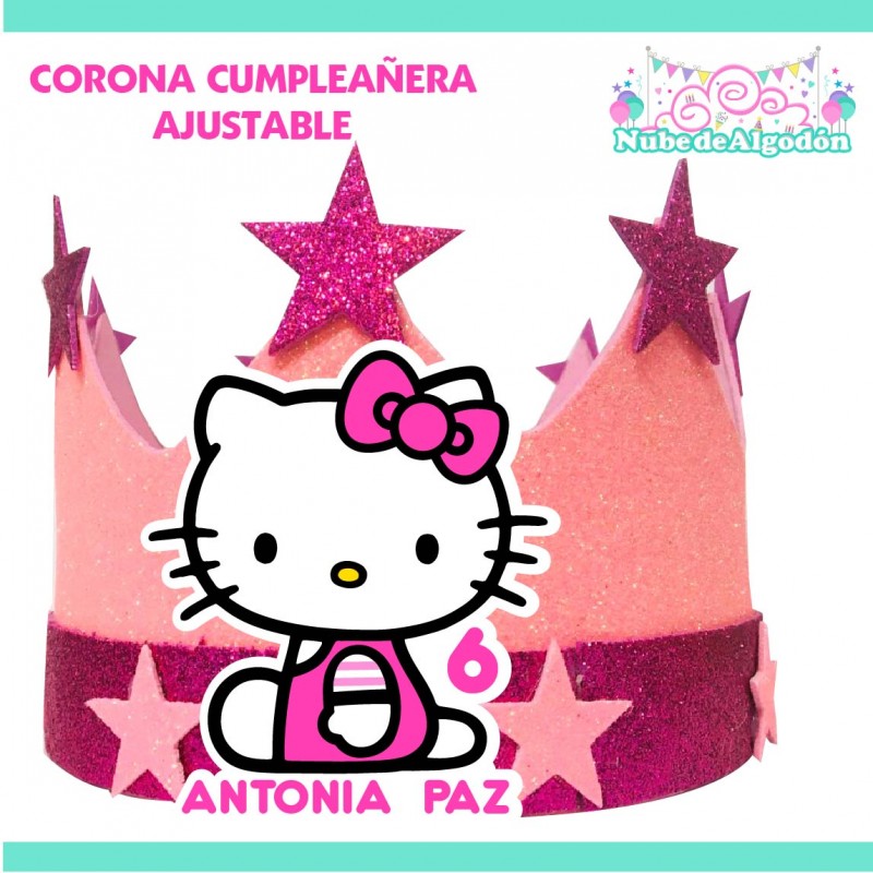 Corona festejado/a Cumpleaños Pocoyo Personalizado - Nube de Algodón Chile
