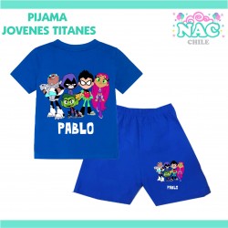 Pijama Jovenes Titanes...