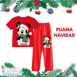 Pijama Navidad Mickey...