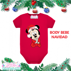 Body Estampado Baby Mickey...