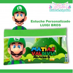 Estuche Luigi Bros Escolar...