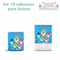 Set Adhesivos Yogurt...