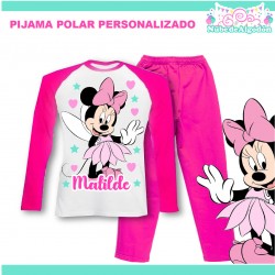 Pijama Polar Minnie Mouse...