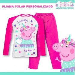 Pijama Polar Peppa Pig Hada...