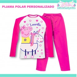 Pijama Polar Peppa Pig...