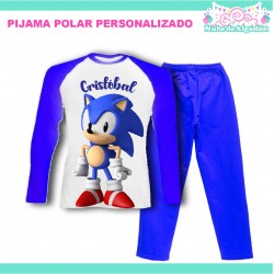 Pijama Polar Sonic Niño...