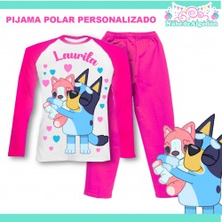 Pijama Polar Bluey Niña...