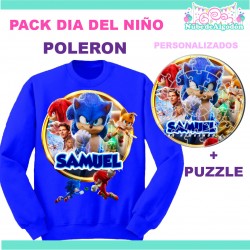 Pack Poleron Encanto Sonic...