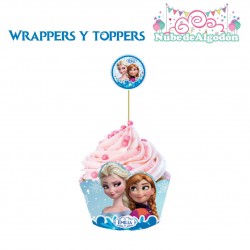 Frozen Cupcakes Wrappers...