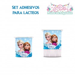 Frozen Set Adhesivos Yogurt...