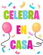 Celebra en Casa - Cotillón Cumpleaños Personalizado Cuarentena